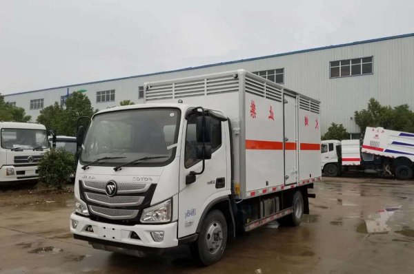 欧马可(kě)4.1米（蓝牌）气體(tǐ)厢式运输車(chē)